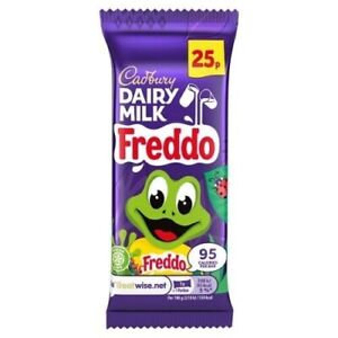 Cadbury Dairy Milk Freddo Chocolate Bar 18g Price Marked 25p Frog 2/5/10/20 Bars Etsy UK