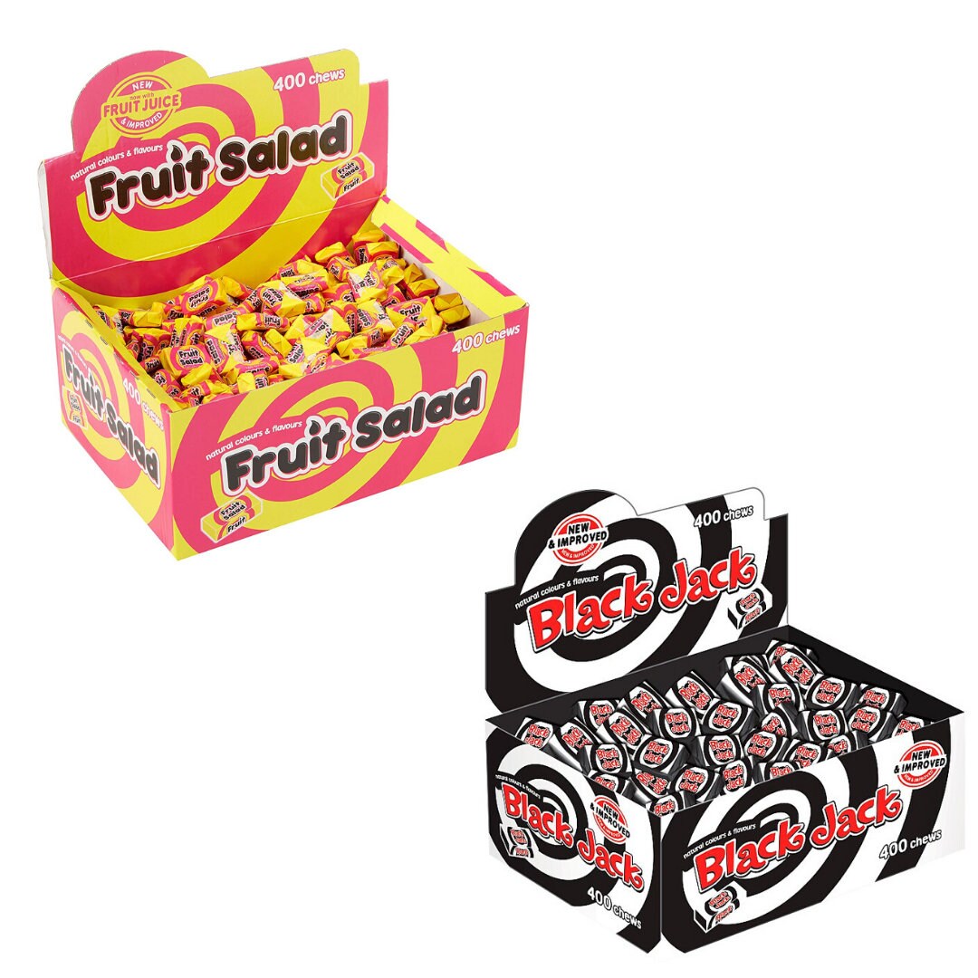 Fruit Salad Black Jack Sweets Chewits Pick and Mix Retro Etsy UK
