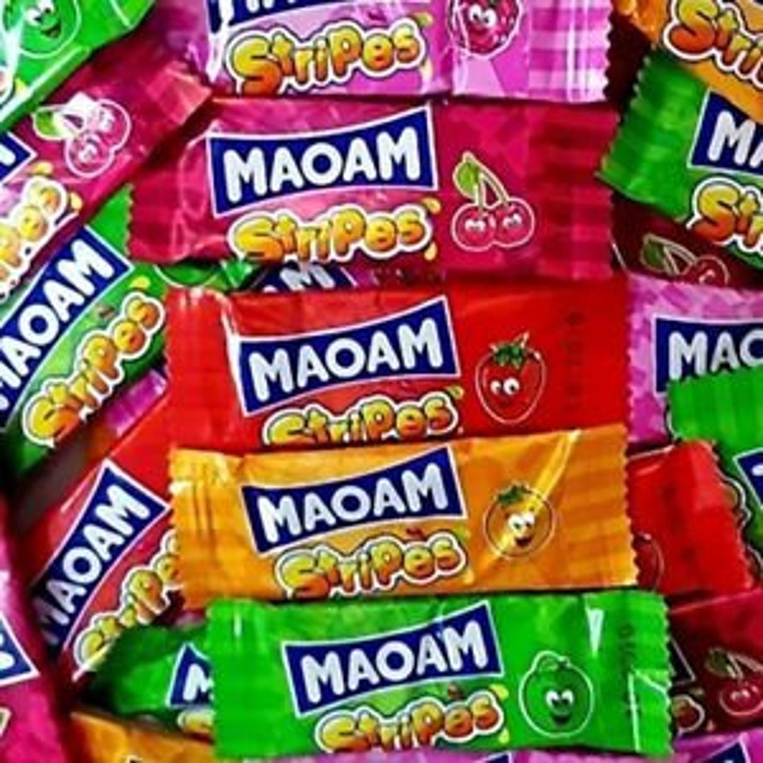 Mixed Maoam Stripes Haribo Sweet Cola Apple Cherry Strawberry Raspberry