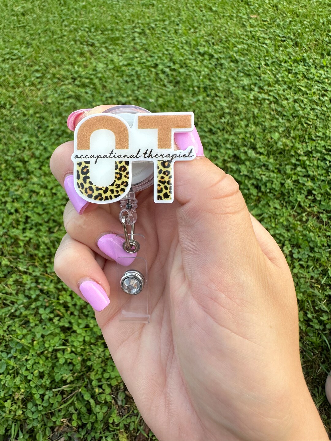 Occupational Therapist Badge Reel / OT Badge Reel / Therapy Etsy