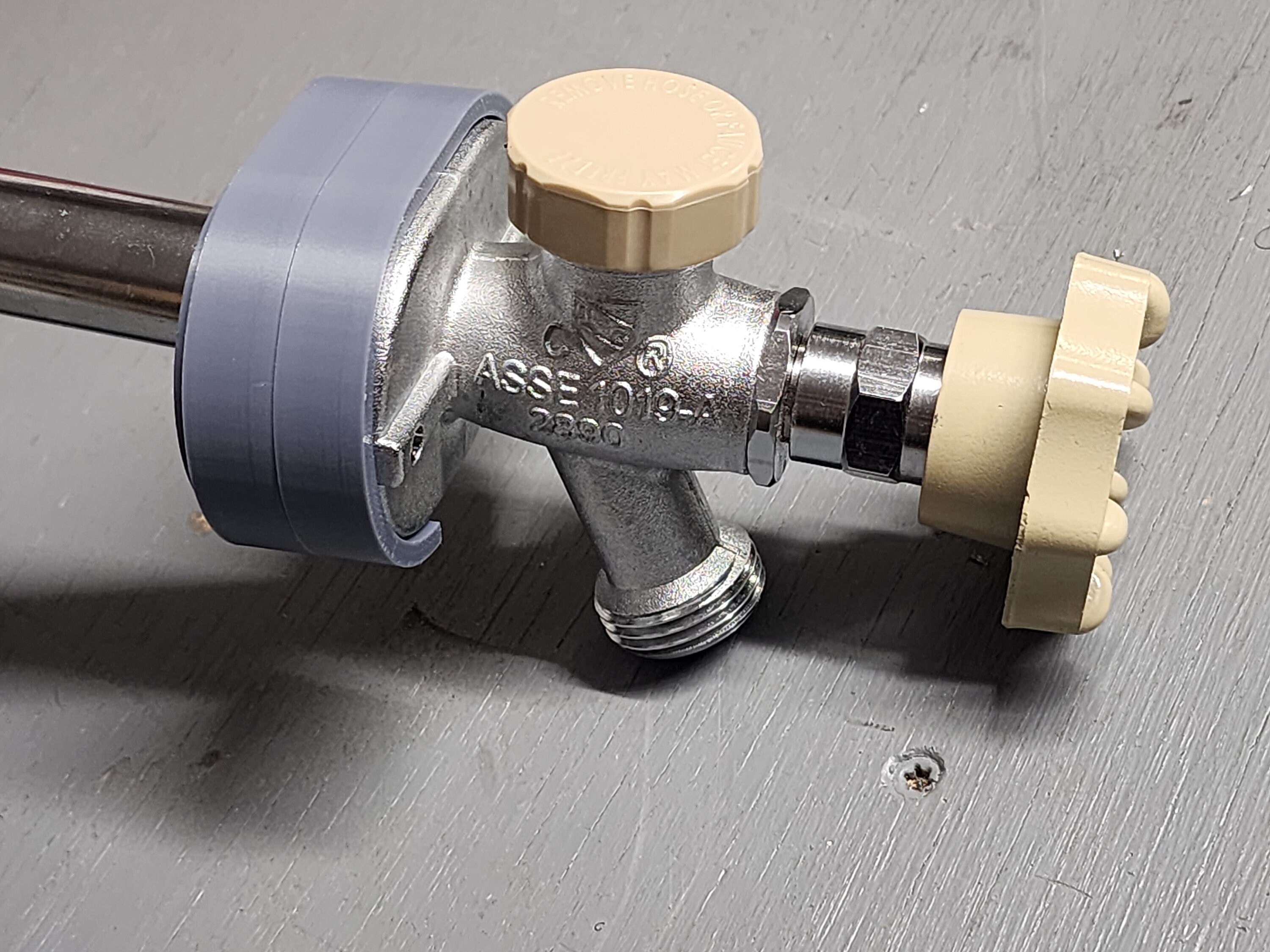 4 Pack 1/2 Freezeless Hose Bib Spacer Proflow Model Stackable up to 2