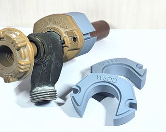 Paquete de 4 espaciadores anticongelantes de 1/2" para grifo de manguera, para modelos Woodford, apilables hasta 2".