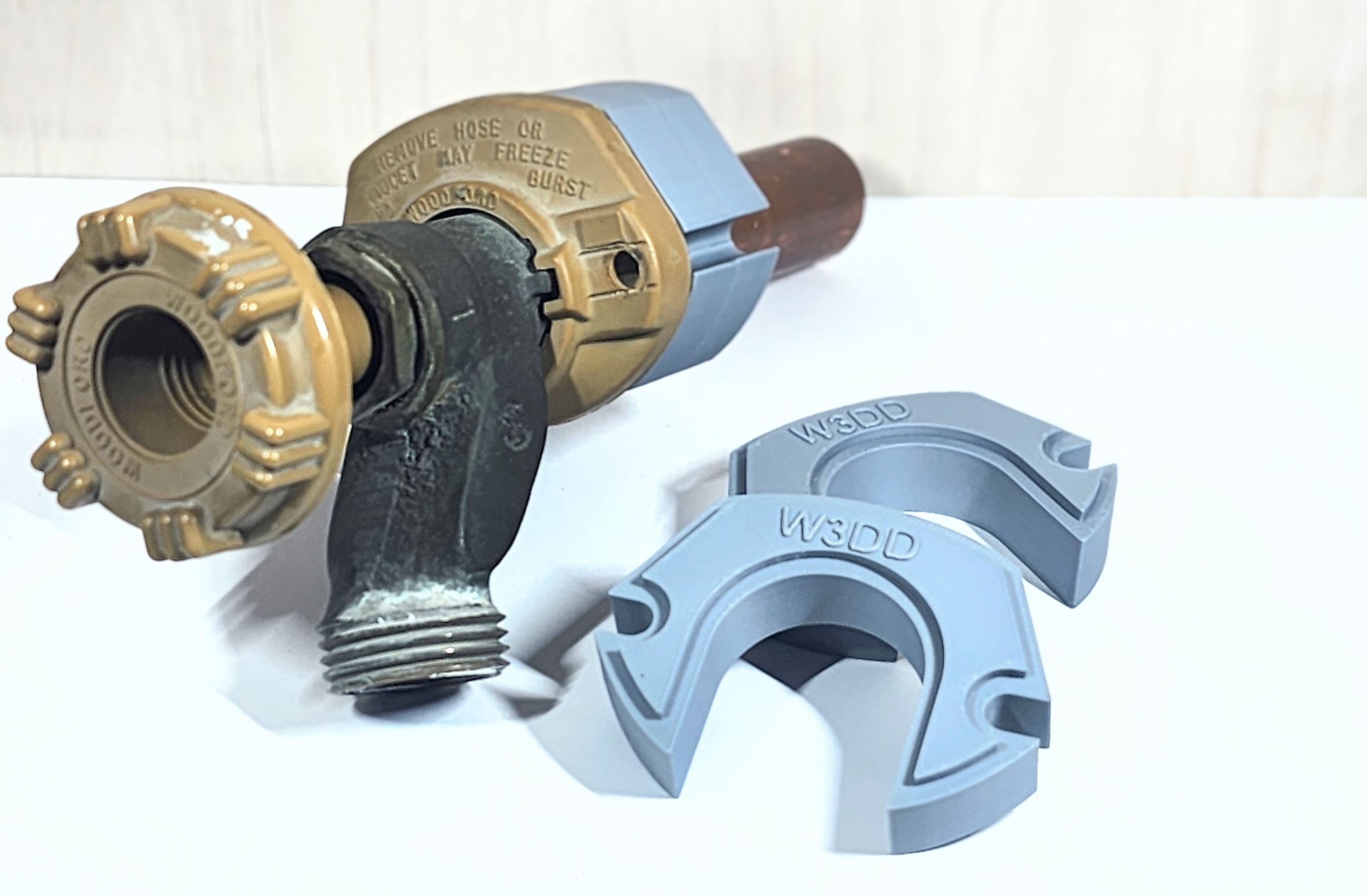 4 Pack 1/2 Freezeless Hose Bib Spacer Woodford Model Stackable up to 2