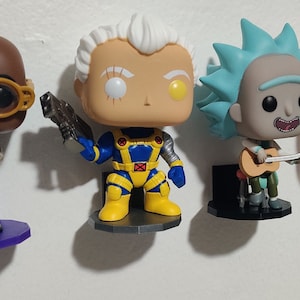 5pk 2.5 inch Funko Pop Floating Shelves | 3D Printed | Display Shelves | Mini
