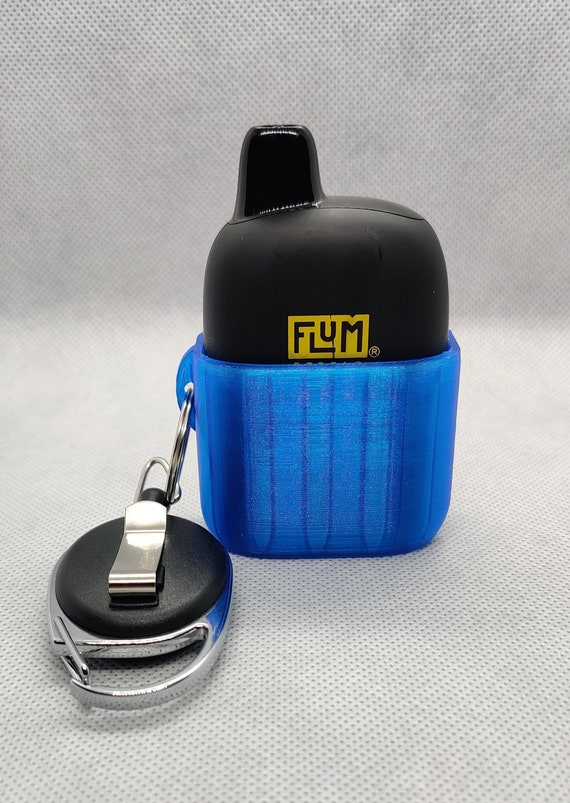 Flum Pebble Vape Holder | 3D Printed | Keychain | TPU Flexible Filament