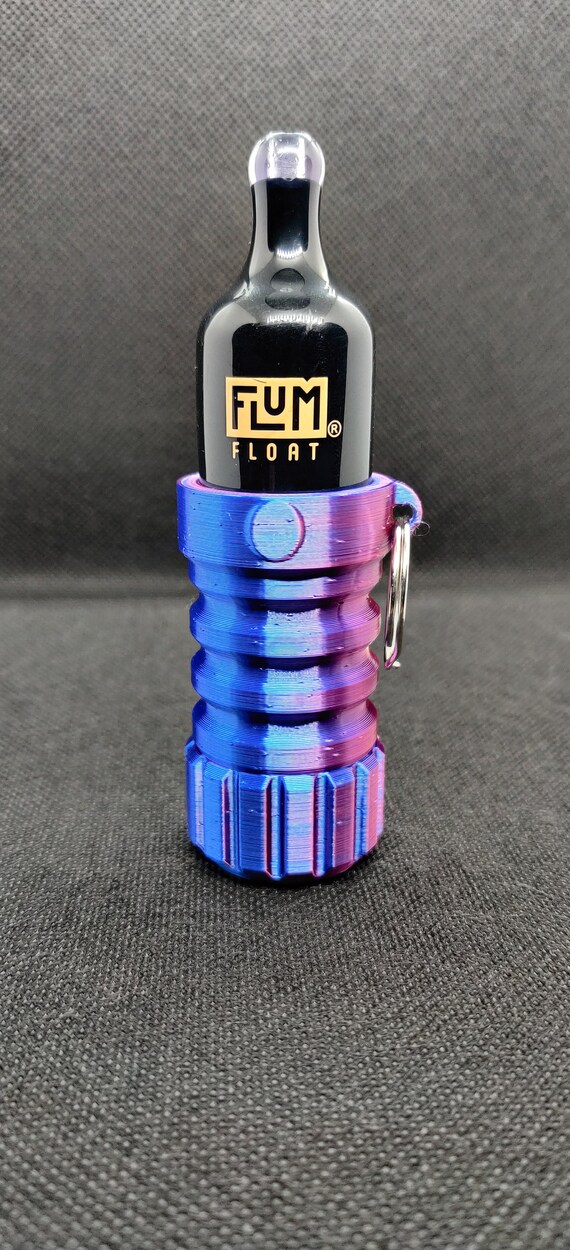 Flum Float Vape Holder | 3D Printed | Keychain | TPU Flexible | PLA