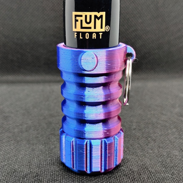 Flum Float Vape Holder | 3D Printed | Keychain | TPU Flexible | PLA