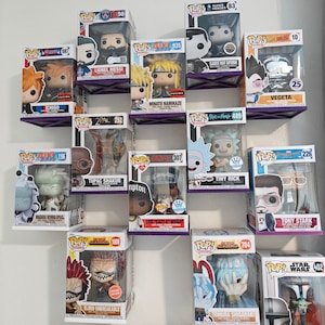 Funko Pop Wall Shelves | 3D Printed | PLA | Display Shelves