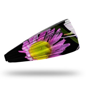 Yoga/Workout Headband - stretchable, wicking, comfortable headband for yoga, working out, and just looking good - in Black
