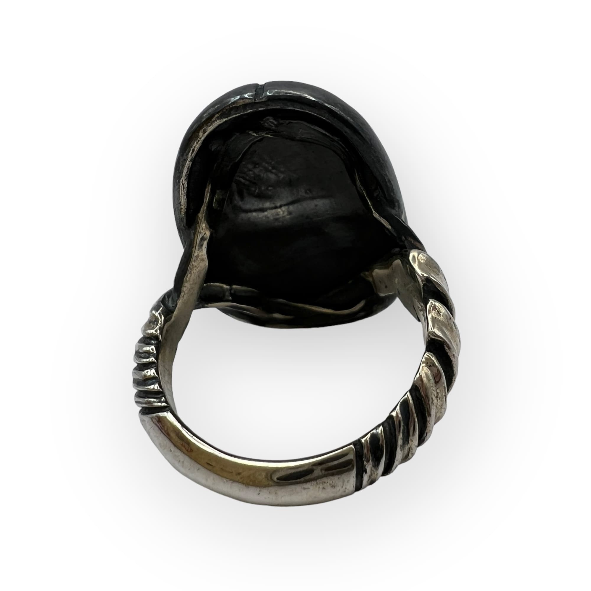 Nilgrave Rogi Ring Noh Mask Traditional Japanese Art for Men Staring ...