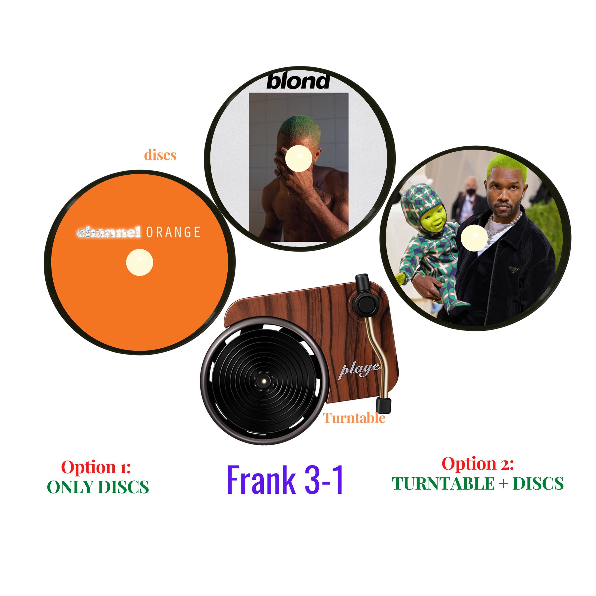 Frank Ocean Inspired Air Freshener Car Accessories Musician Singer