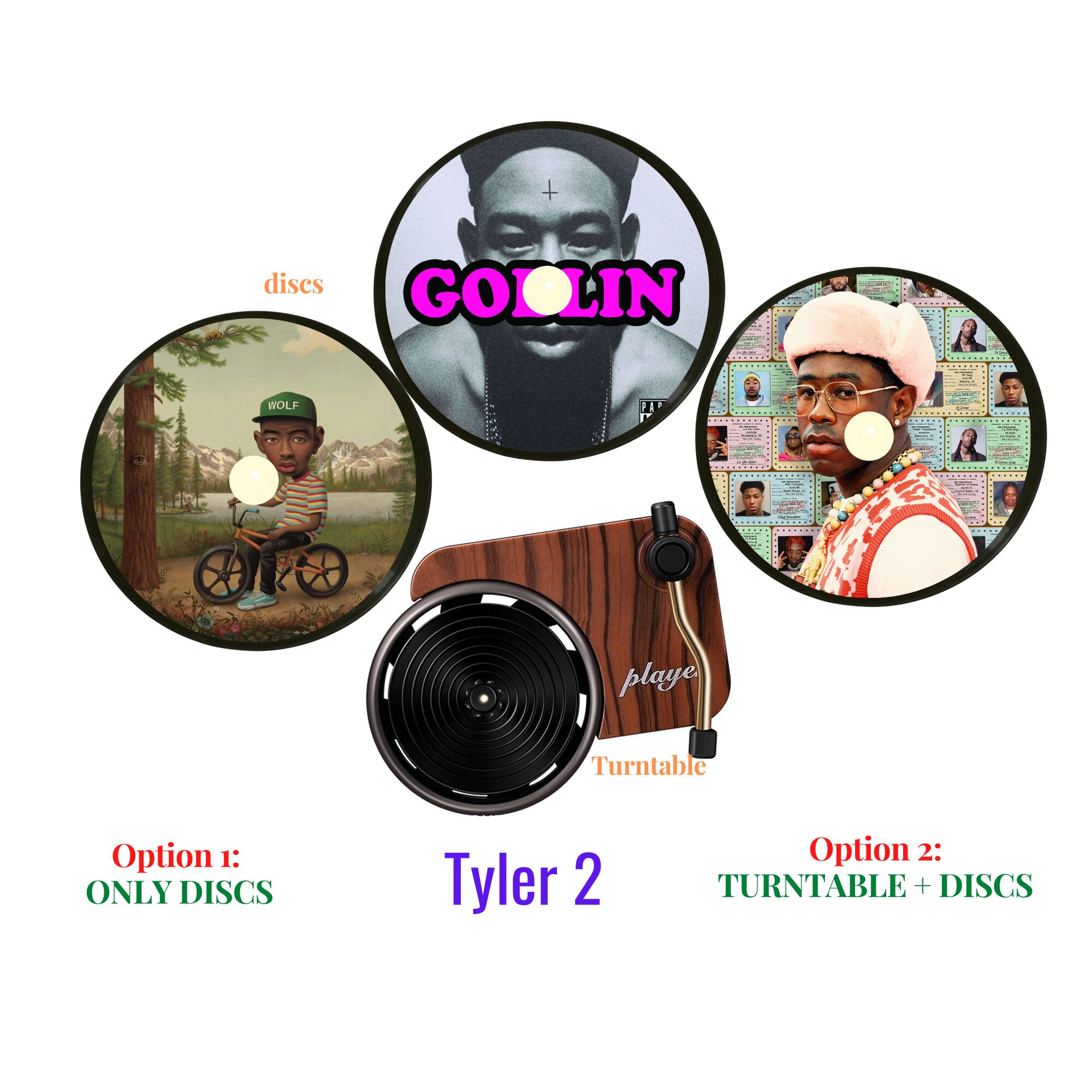 Tyler, the Creator Car Air Freshener, Car Vent Clip Perfume, Mini