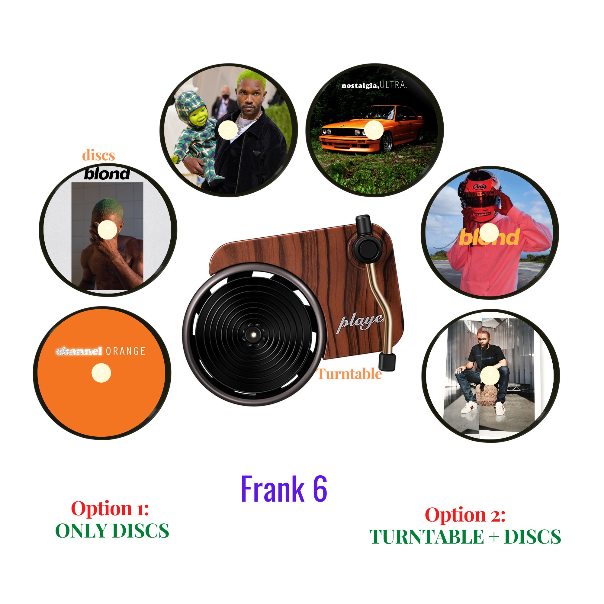 Custom album Car air freshener, Car Vent Clip Perfume diffusers, Mini record player for car, Gift for Music lovers, gift for him