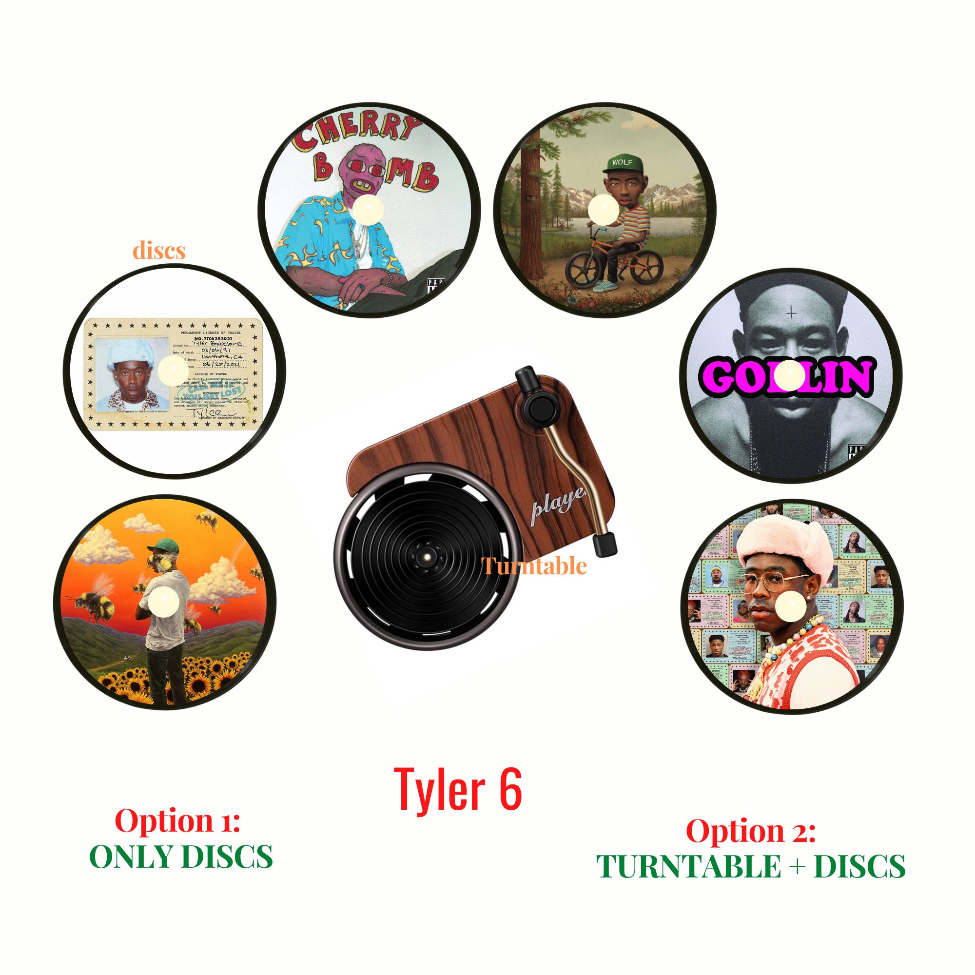 Tyler, the Creator Car Air Freshener, Car Vent Clip Perfume, Mini
