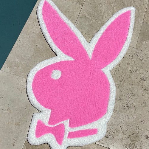 Playboy Bunny Rug custom Rugs Etsy UK