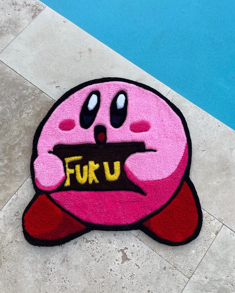 Custom Rug kirby Meme - Etsy