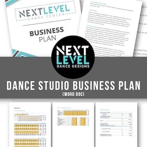Image 16 for Free Dance Studio Business Plan Template