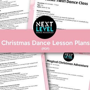 Dance Lesson Plan Bundle for Ages 4-6 and 2-3 - Spark the Magic of Movement! Digital Download!