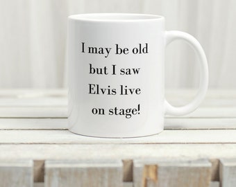 Elvis, Gift for Elvis Fan, Elvis Mug, Elvis Presley, Elvis Super Fan, 50s Music Lover