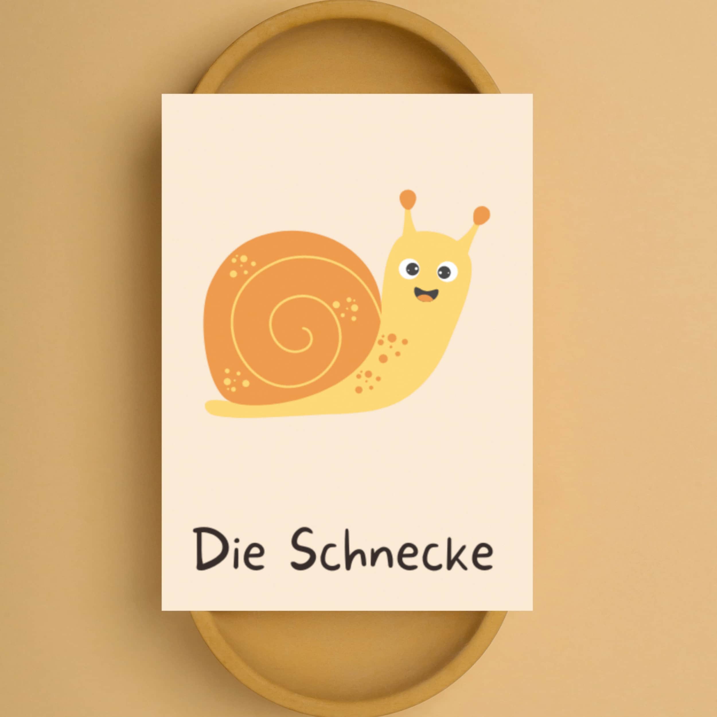 64 Tierkarten zum Ausdrucken, Lernkarten Tiere für Kinder, Waldtiere