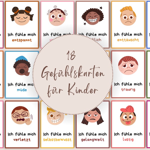 Gefühlskarten - Etsy.de