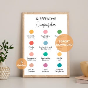 Mindfulness Poster Psychotherapy Practice Image Energy Provider Psychology Poster Self Care German Therapy Poster School Psychologist Office Image