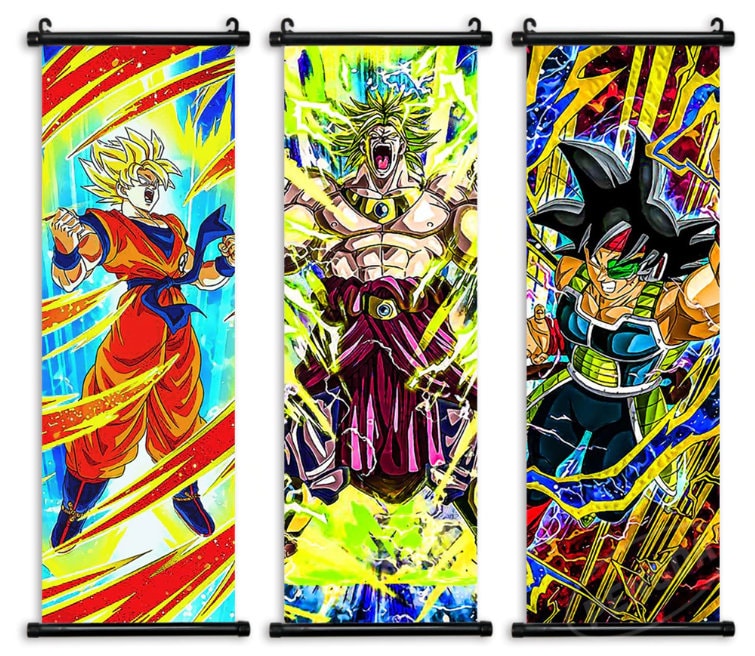  One Piece Wall Scroll Poster Fabric Painting For Anime Key  Roles 131 L: Posters & Prints