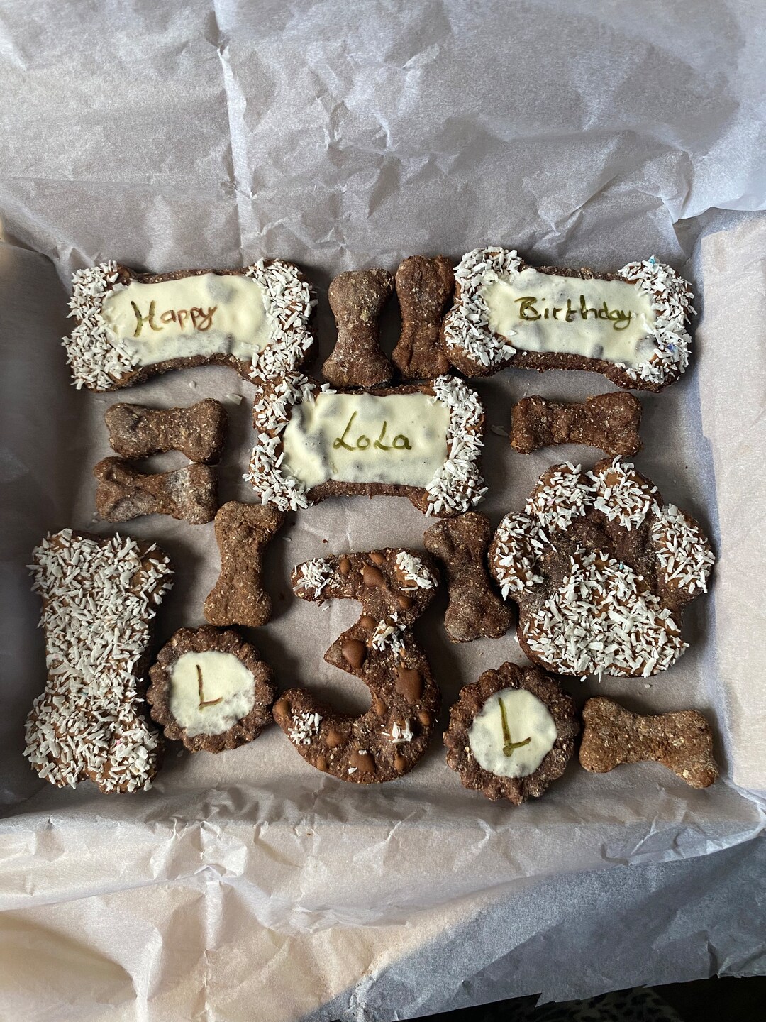 Carob chocolate Dog Treats Etsy UK