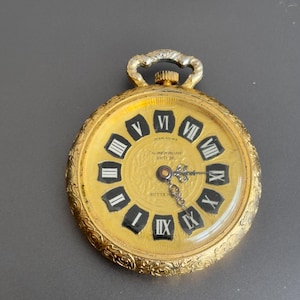 Vintage Pocket Watch Chancellor Antimagnetic Swiss Wind Up