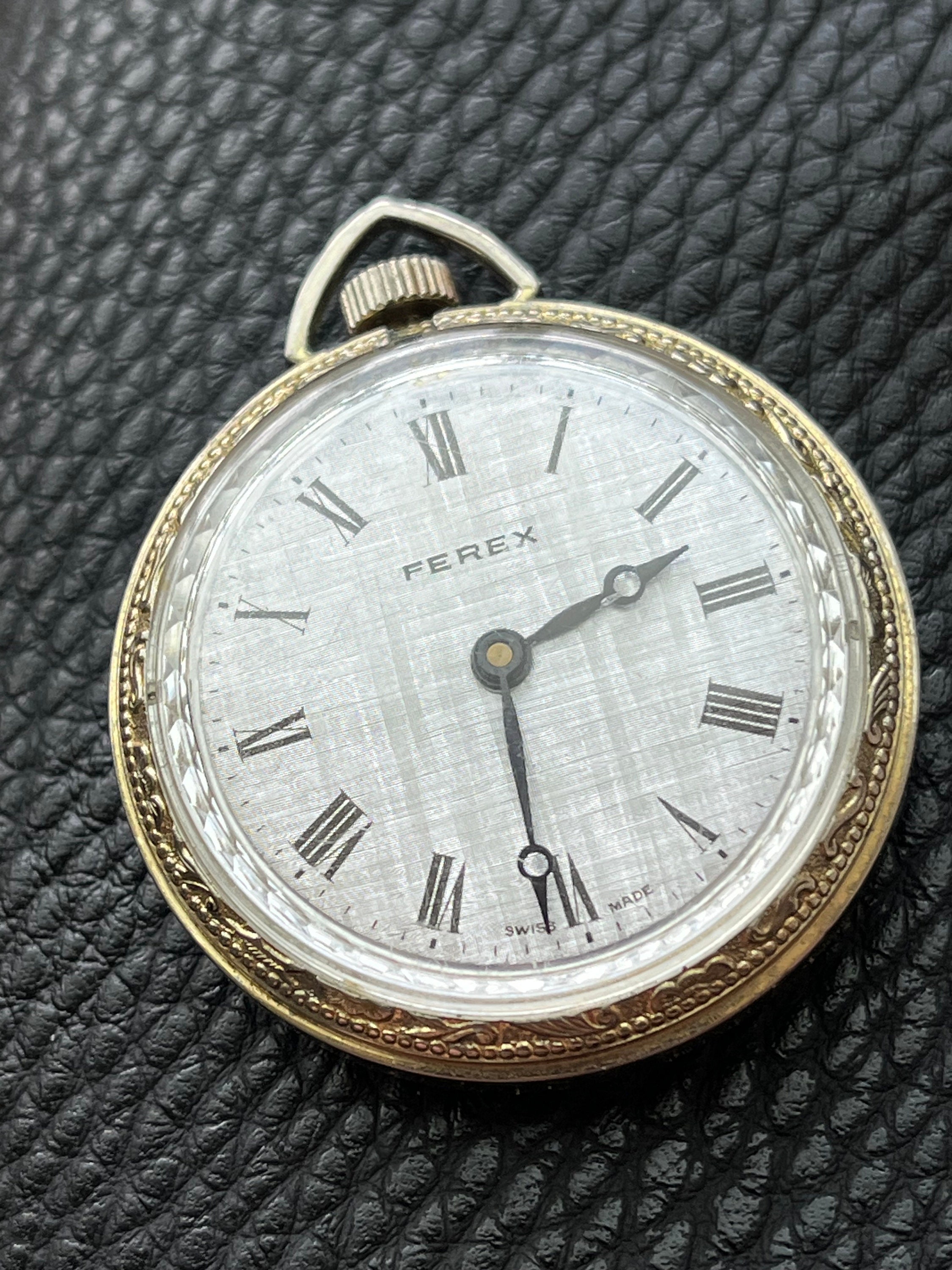 Ferex Swiss Wind Up Pocket Watch