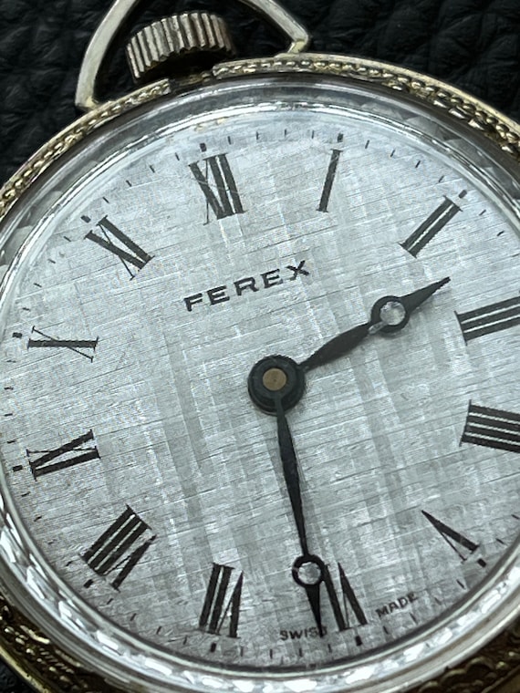 Ferex Swiss Wind Up Pocket Watch