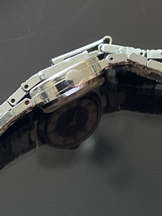 Sekonda Ladies Classic Watch (40380) - Tonneau | Two Tone Alloy Bracelet |  Champagne Dial | Classic Collection | Sekonda