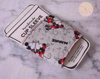 Mickey & Minnie Cup Sleeve / Cozy