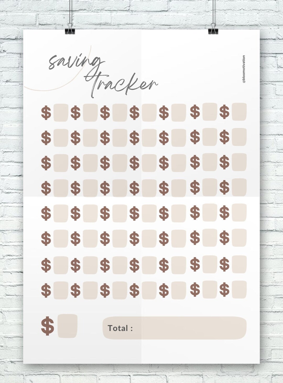 Savings Tracker Printable Money Saving Challenge Finance Etsy Savings Tracker Printable Money Saving Challenge Finance Etsy