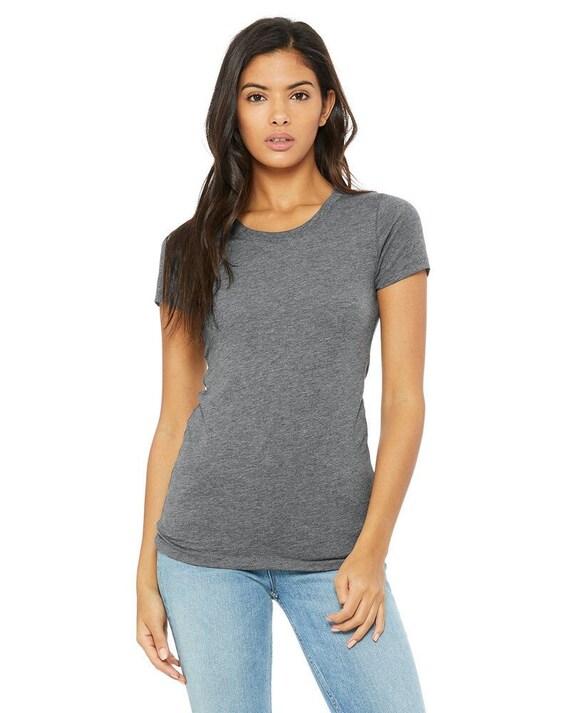 Blank Tri Blend T-Shirts Wholesale