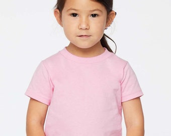 Blank Rabbit Skins 3301 Toddler Shirt, Blank 3301T Tshirt, Plain Toddler Tee, Wholesale Toddler Tshirt, Toddler Plain Tee, 3301T Blank Tee