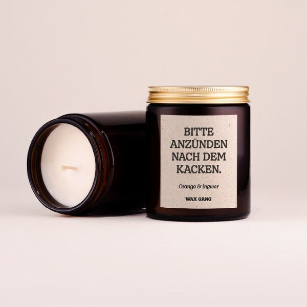 Funny Candles With Text Etsy