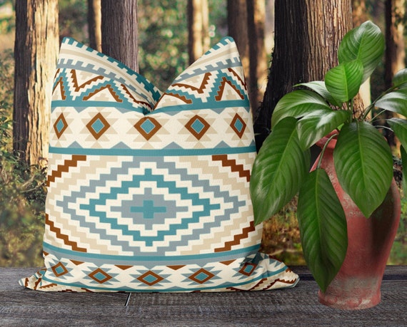 Tribal outdoor clearance pillows