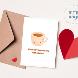 Adorable And Funny Pun Valentine S Day Card Espresso Download Print Il 300x300.5672747746 R5e9