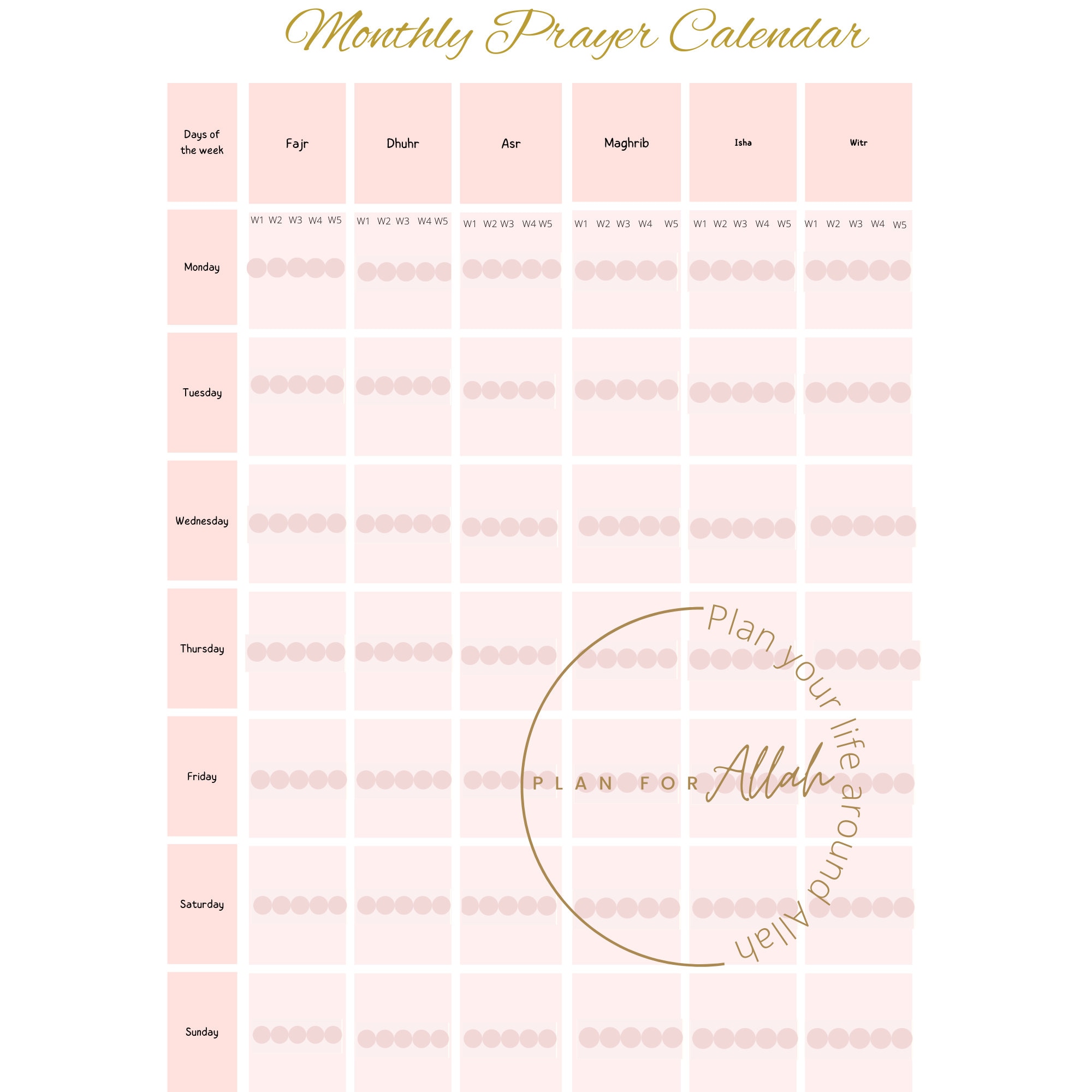 What Is The Muslim Prayer Schedule For Today
