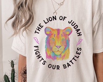 Fight Our Battles Shirt, Faith Based Shirt, Jesus T-shirt, Christian Shirt, Gift for Her, Pray Shirt, Bible Verses T-shirt