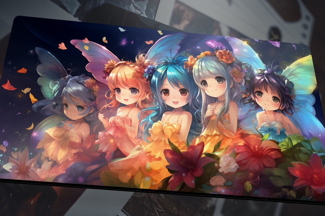 Fairy Desk Mat/fairy Gaming Playmat/pixie Deskmat/fantasy Gamer Deskmat