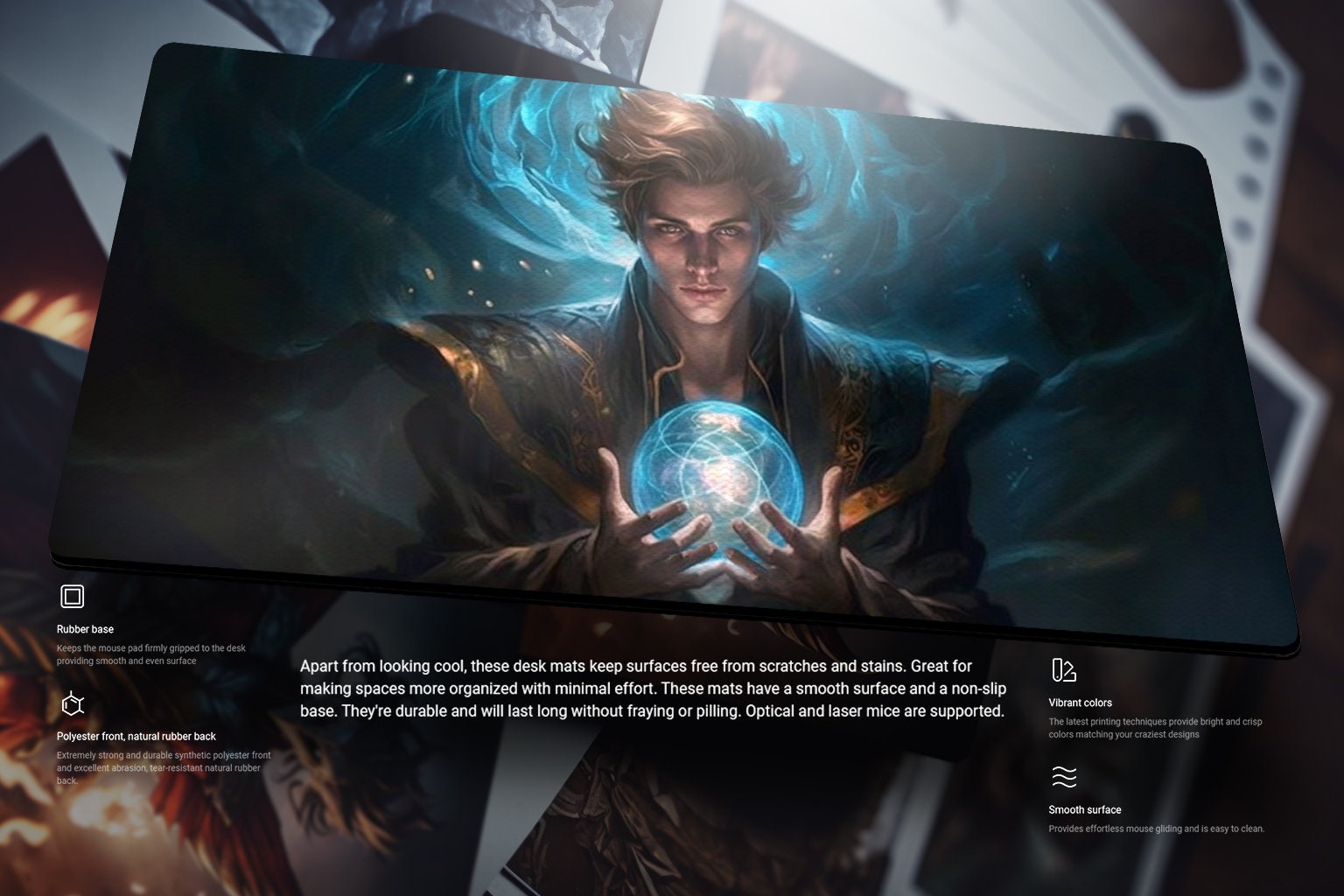 Jace Beleren The Mind Sculptor Fan Art Playmat Jace The Etsy Portugal