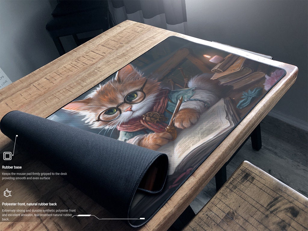 Cleric Cat Magic Playmat/regal Cat Magic Zone - Etsy