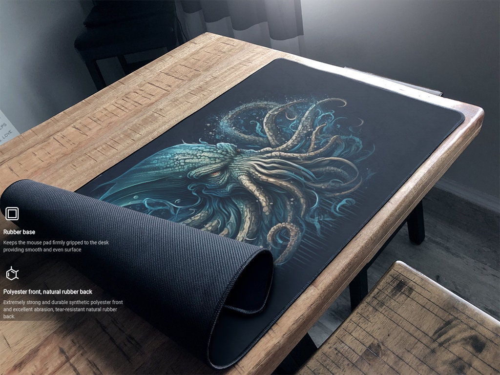 Magic Card Playmat: Octo Kraken Premium Playmat/magic Zone Playmat ...