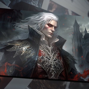 Vampire Custom Commander Playmat Sorin The Mirthless Vampire Planeswalker Commander Gamer Deskmat Edgar Markov MTG Gaming TCG RPG Dracula