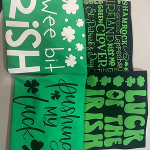 St Patrick’s day/ Irish shirts