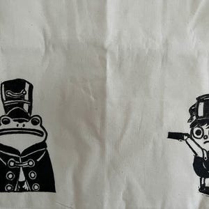 Dynamic Duo - Over the Garden Wall OTGW Tote Hand Printed