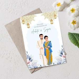 Editable Wedding Invitation Card in Marathi Customizable Canva Personalized Templates Create Marathi Wedding Invitation Card Template Online