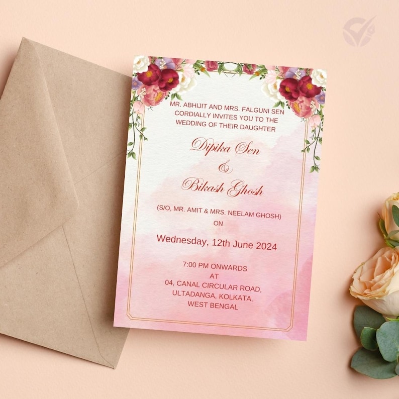 bengali wedding invitation cards online purchase
